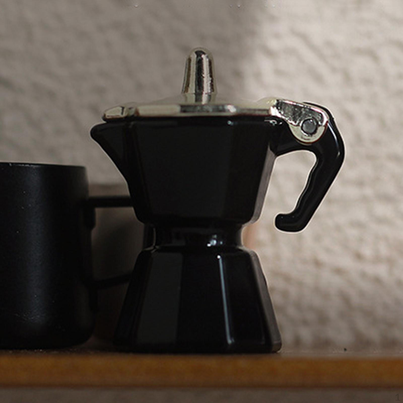 

Кукольный домик миниатюрный кофейник 1/12 модель игрушки моделирование декорации поставки украшения