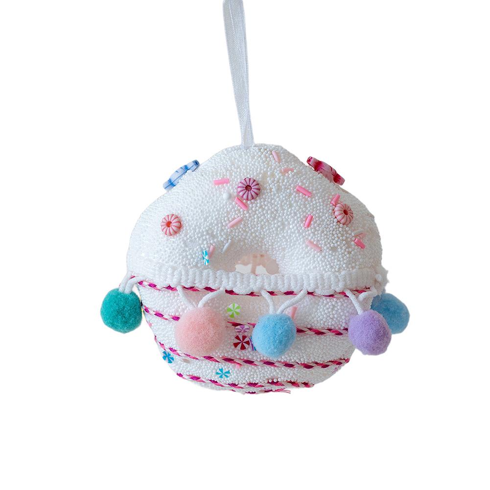 For Christmas Tree Pendant Hanging Ornament for Door and Tiered Tray Decoration Lightweight Foam Design for Holiday