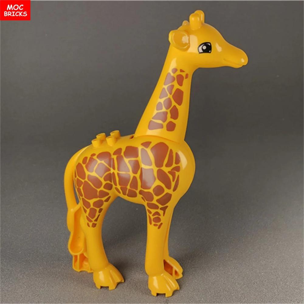 Cărămizi MOC Subarboret Junglă Animal de Pădure Maimuță Capră Girafă Pasăre Bufniță de Noapte Accesorii Blocuri de Construcție Jucării Cadouri