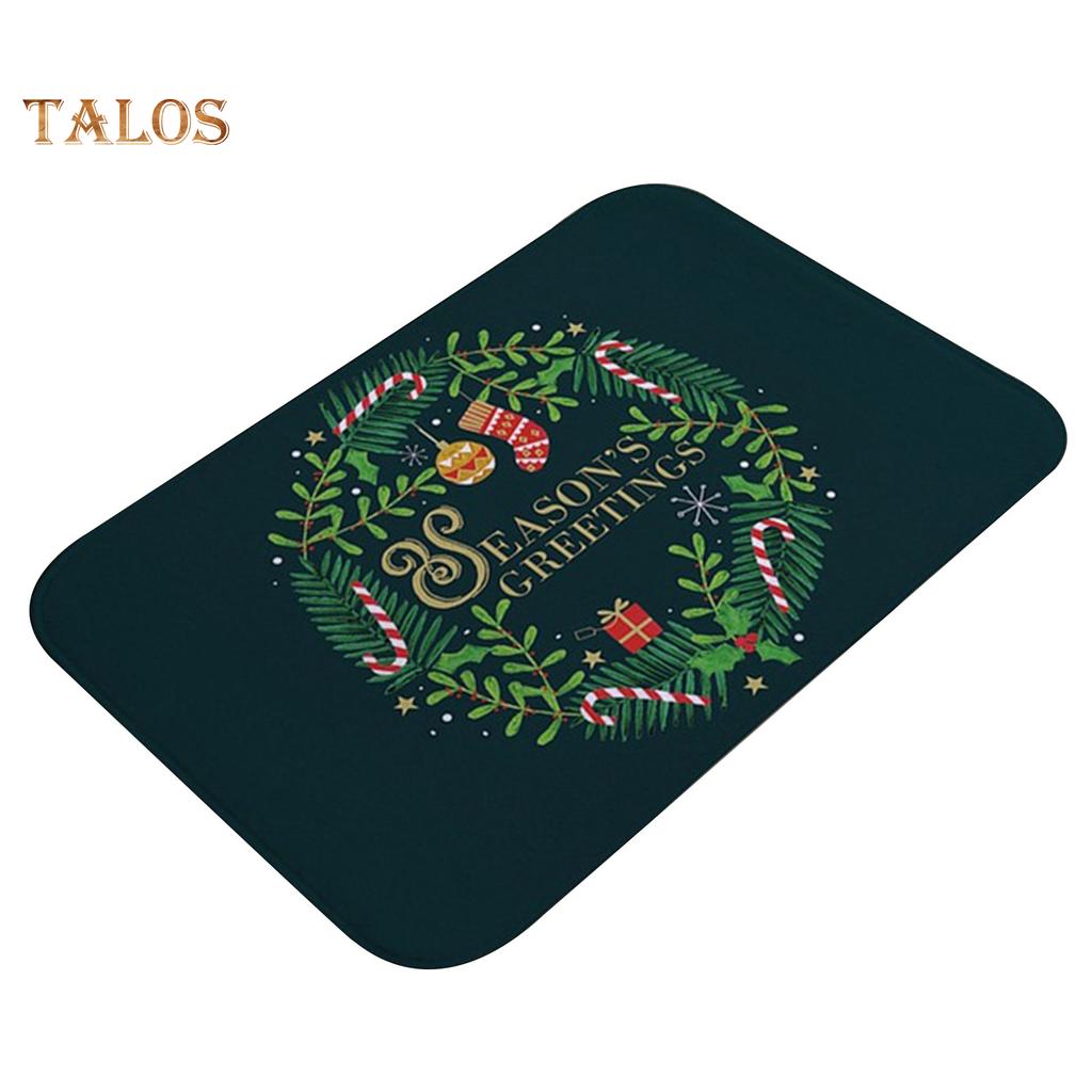 TL Anti-slip Christmas Doormat Bathroom Kitchen Floor Mat Carpet Cushion