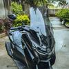 FOR 2025 NMAX155 Nmax 155 Improved High Window Windshield NMAX Windshield Accessory (23.6 Inches (60 Cm) + Modified + Transparent