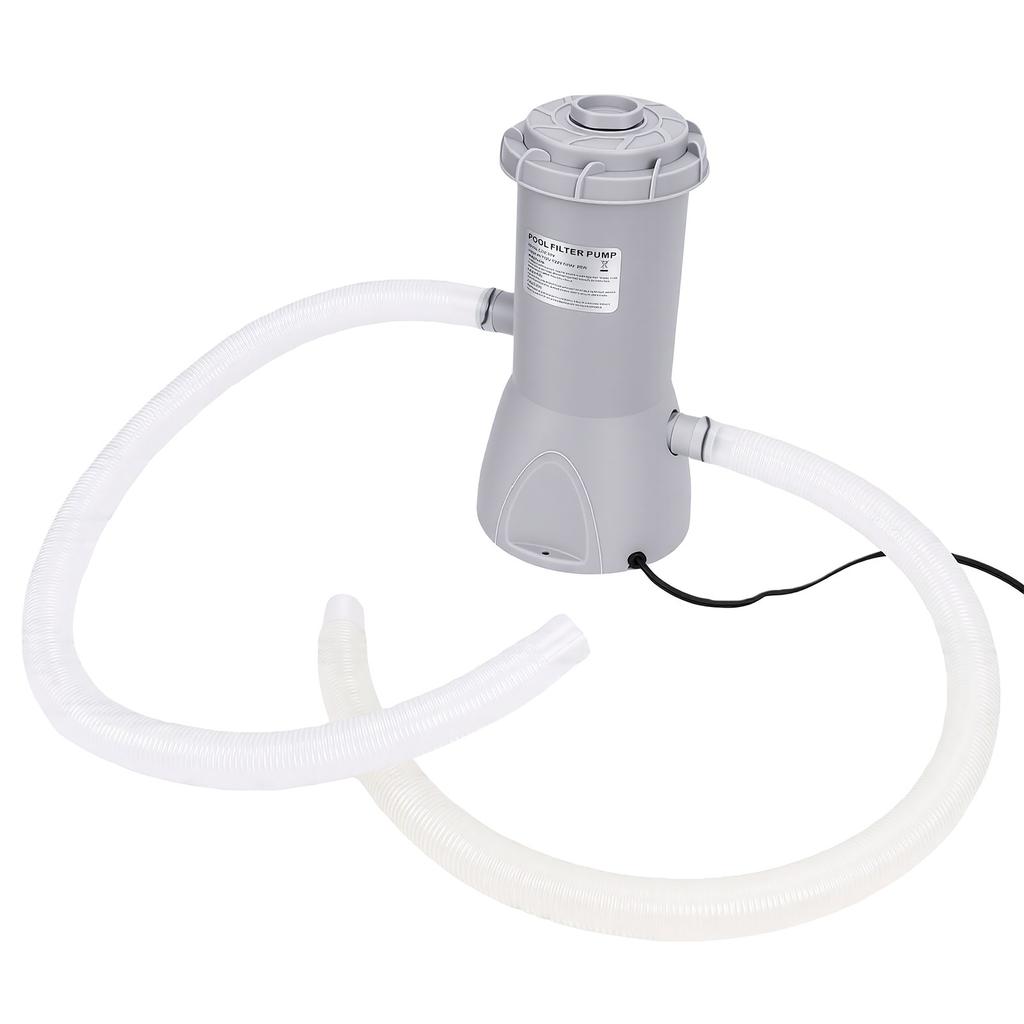 Above Ground Pool Filter Pump 1000 GPH Powerful Swimming Pool Cartridge Filter Pump Keep Water Clean