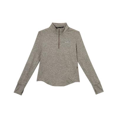 Swift UVDri-Fit Casual Pullover Comfortable Long Sleeve Moisture-Wicking Loose T-Shirt Women Tops Mink-Brown Heather-Pink HQ0500233