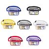 Transparent Chest Bag Crossbody Purse Belt Bag for Sports, Travel, Beach, Event