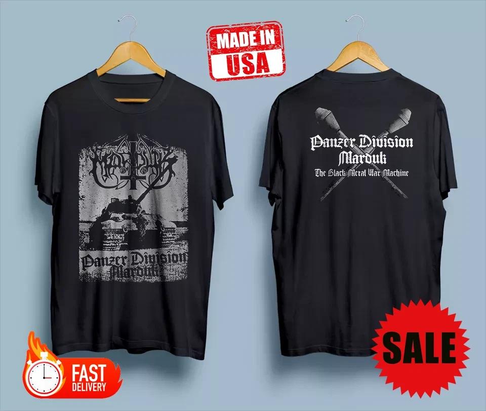 Т-shirt Panzer Division Marduk Black Metal World Machine Полный размер S-5XL 4XL