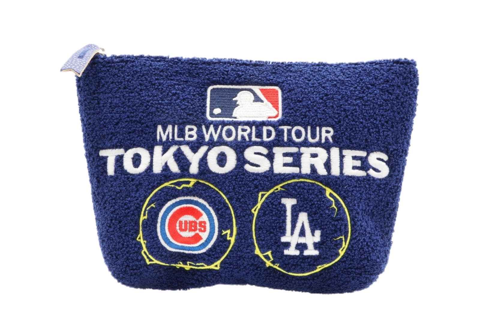 

Ліга Косметичка MLB СВІТОВИЙ ТУР ТОКІО СЕРІЯ Сумочка Сагара СИНІЙ [Головний бейсбол]