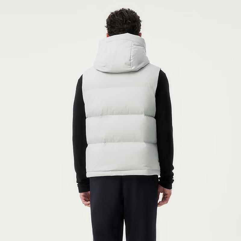 Tanboer Men's Short Hooded Down Vest 350109A