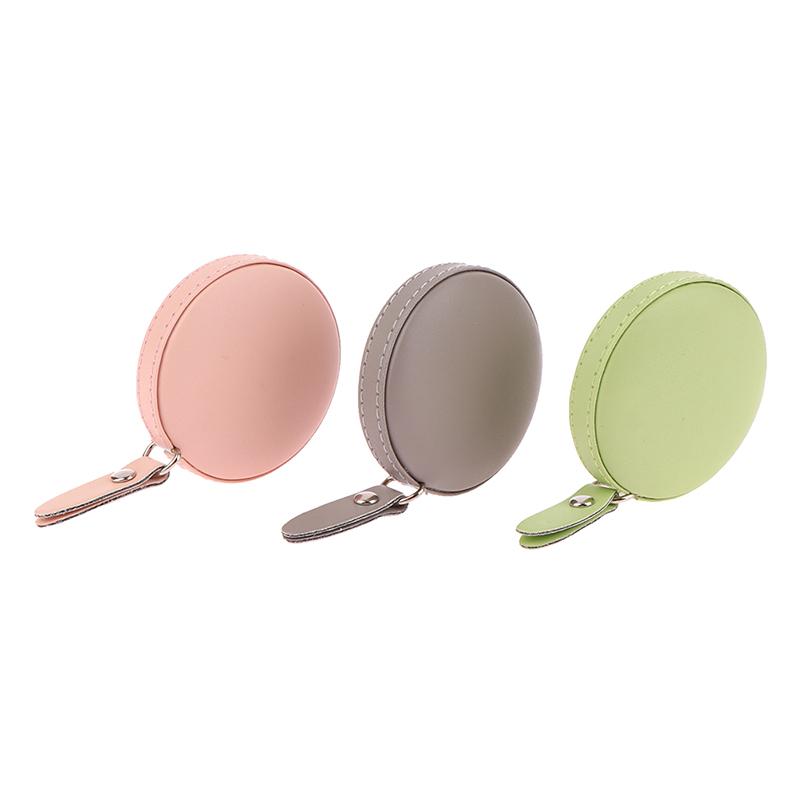 1Pc 1.5M Portable Retractable Vintage Style Mini Tape Nostalgia Measure Ruler Retro Sewing Centimeter Inch Roll Tape