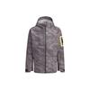 X National Geographic Allover Print RAIN. RDY Jacket Asia Sizing 'Silver Violet' Men's IS9512