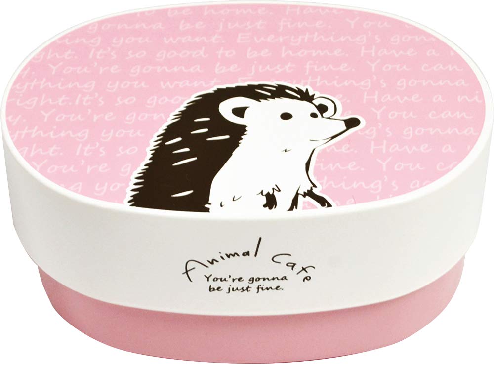 

Ippinsha Bento Box Hedgehog 2 яруса Сделано в Японии Animal Cafe 42171-4