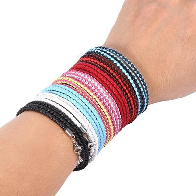 Newest Leather Bracelet For Women 8 Colors Multilayer Wristband Bangles Christmas Gift Jewelry