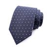 New Men's Classic Floral Dot Tie Luxury 8cm Jacquard Neck Tie Necktie For Men Business Wedding Party Daily Wear Accessory