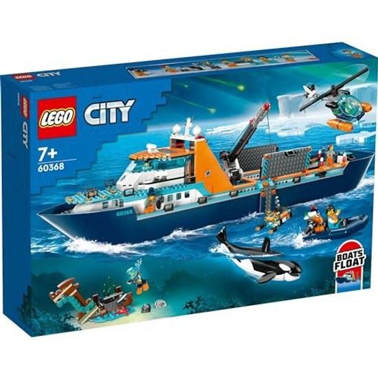LEGO City Arktis-Forschungsschiff 60368 Spielzeug Jungen Mädchen