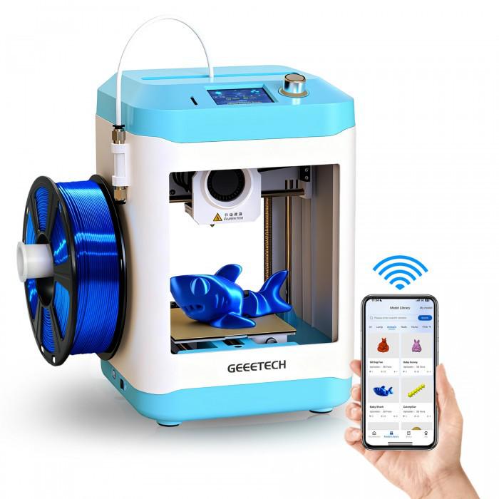 

Высокоточный 3D-принтер для детей: Тихая, Автоматически выравнивающаяся, Обучающая модель на базе ИИ с возможностью сборки своими руками и удобным для новичков приложением