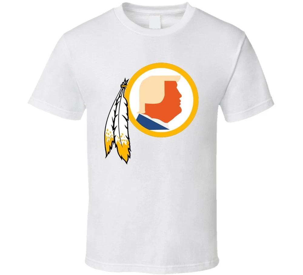 Washington Trump Football Logo Mashup Parody T Shirt S