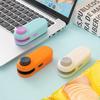 1/8pc Mini Sealing Machine Snack Bag Moisture-proof Heat Sealing Machine Plastic Bag Clip Food Fruit Snacks Preservation Tools