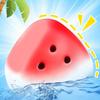 Watermelon Slice Slow-Rising Squeeze Toy Soft TPR Fidget for Stress Relief Cute Fruit-Shaped Decompression Gadget for Kids Adults