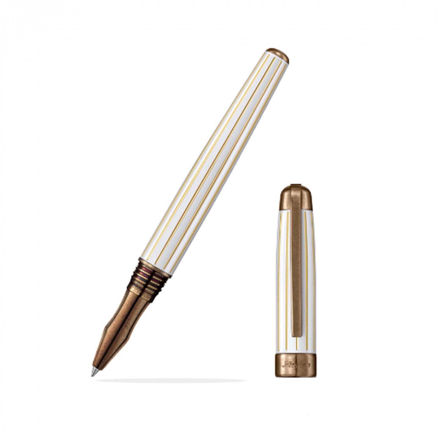 

Laban Rollerball Pen White Rose Gold 0.6mm PR-9191-11WTATPG