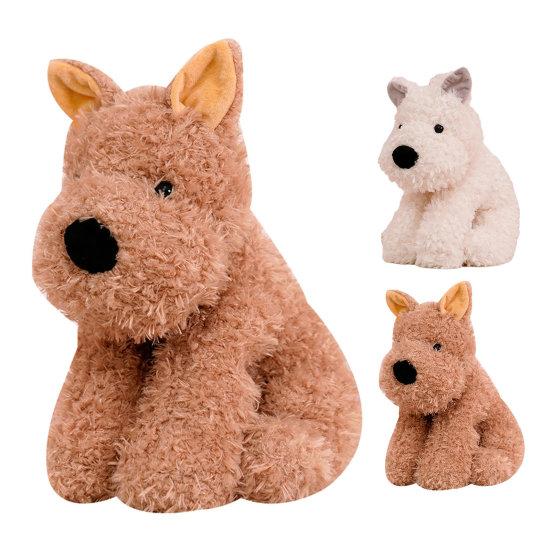 Cute Dog Sleeping Pillow Plush Toy Birthday Gift Soft Comfortable with Full PP Cotton Filling Doll for Boys Girls