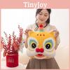Lion Southern Chinese Sugar Gourd Doll Flower Pillow New Year Gift Plush Toy