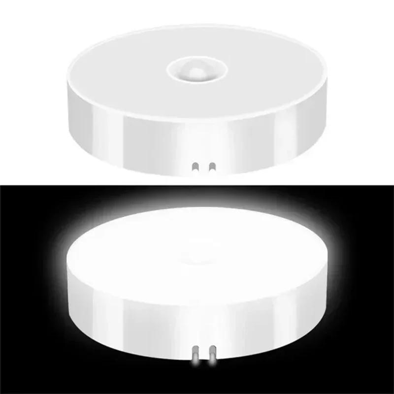 Motion Sensor Lights Indoor Stair Light USB Charging Cupboard Lamp Warm/Cool White,Nightlight for Closet,Hallway,Kitchen,Cabinet