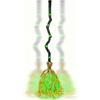 Bendable Stick Animated Dancing Witch Broom Glowing Halloween Party Broom Prop  Indoor
