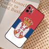 Serbian Passport Flag Phone Case For iPhone 17 Air 16 15 14 13 11 12 Pro Max 13 12 mini 15 16 Plus 16e Cover Coque