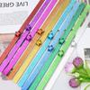 Verdikt Glanzend Poeder Handgemaakt Origami Quilling Ster Papier Gemengde Kleur Papierstrips Voor Kinderen Kinderen Knutselen Papier