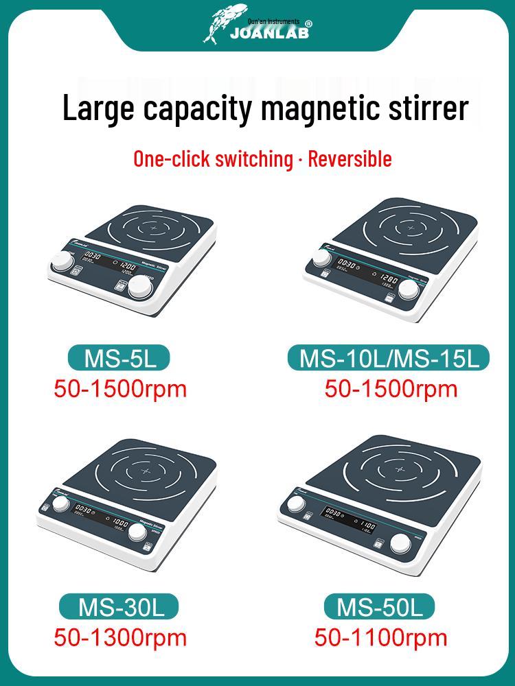 Digital Magnetic Stirrer with Temperature Control and Heating Platform
