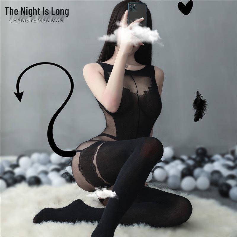 Long Night Women's Sexy Transparent Fishnet Lingerie Bodystocking