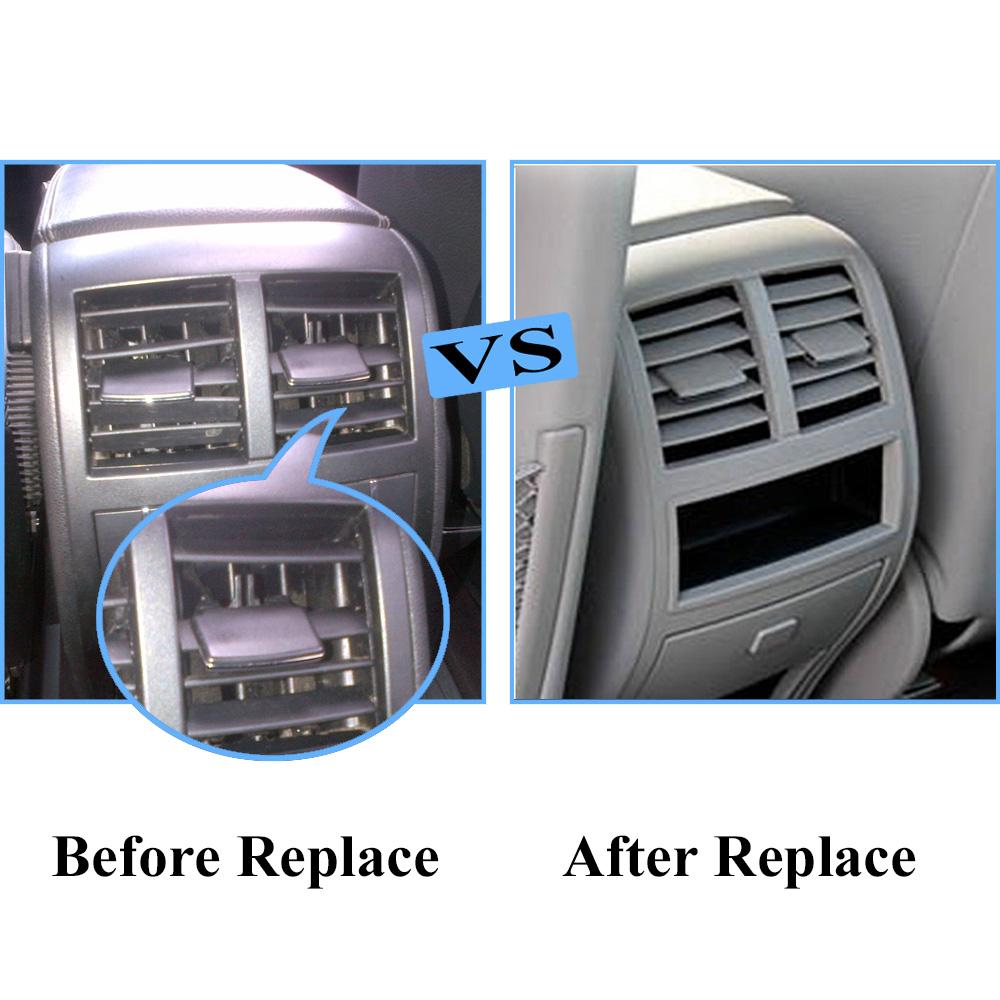 Hinten Auto Innen AC Air Vent Grille Outlet Montage Clip Slider Für Mercedes BENZ W164 ML GL 300 350 450 500