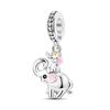 Authentic Copper Charm Bead Charms Bead Charms Colorful Elephant Dangle Compatible With Women Authentic Bangle Bracelets