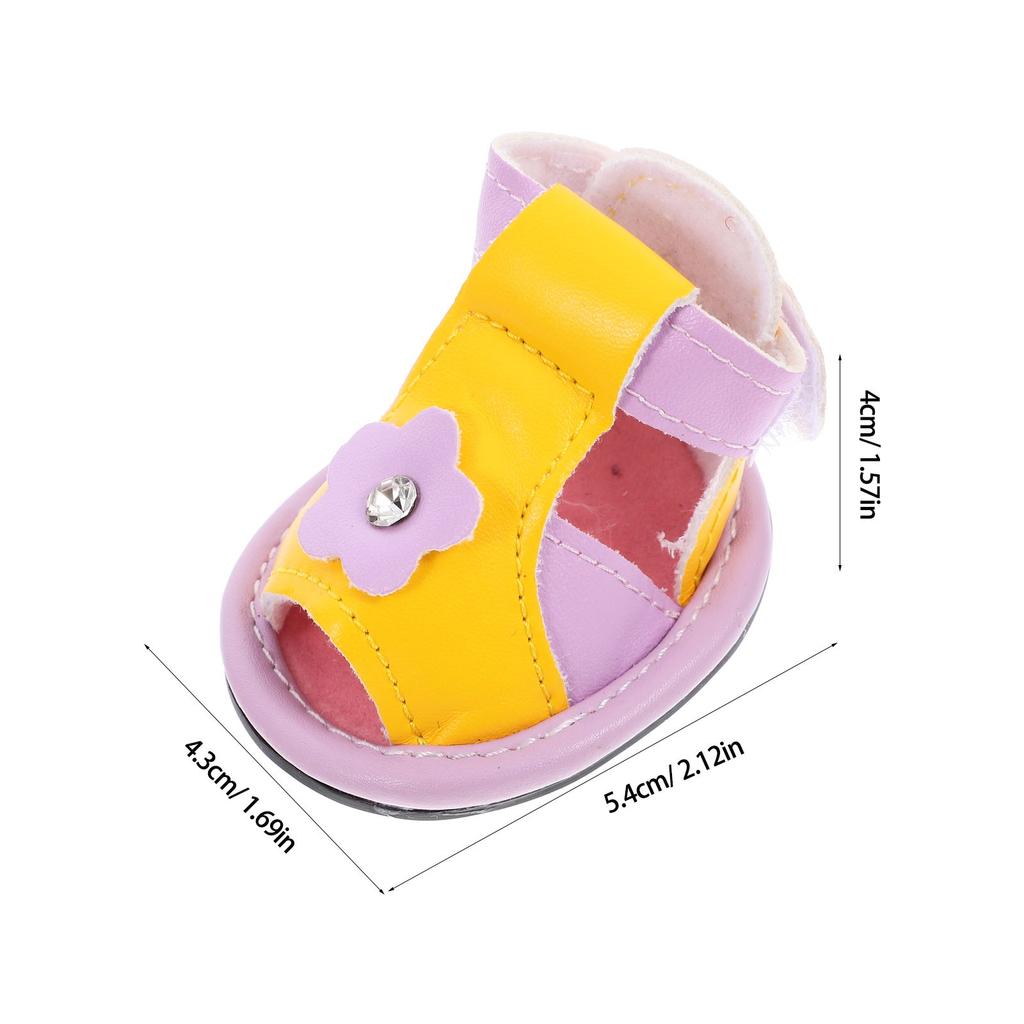 Sandals Pet Dog Paw Protector Bone Accessories Boots Heat Protection Shoes Father