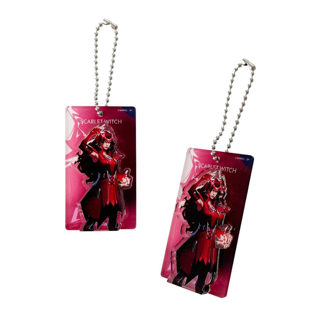 Small Planet Marvel Rivals 3D Schlüsselanhänger B Blindverpackt Kompletter Satz von 17 Figuren