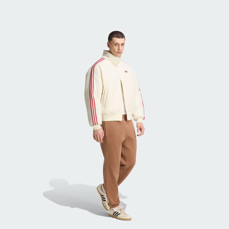 Adidas Originals Men's Three-Stripe Retro Padded Stand-Collar Jacket