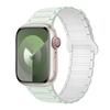 Compatible Silicone Magnetic Buckle Band for Apple Watch Series 1-11, Ultra 3, SE 3 Three-Bead Style