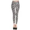 Leggings con Stampa Animalier Tendenza Europea e Americana - Pantaloni a Nove Punti Aderenti