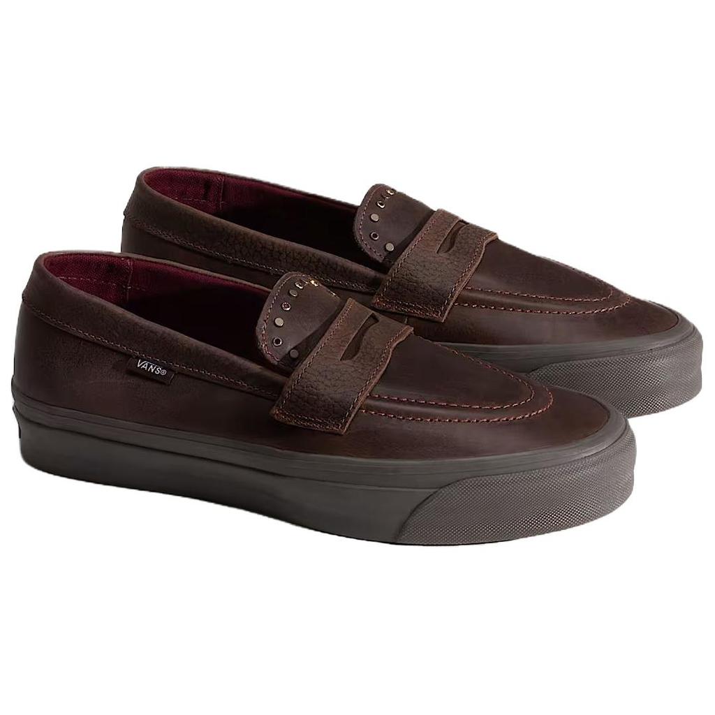 Vans LX Premium Loafer Studded Brown Unisex Sneakers VN000VATDMV