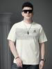 European Trendy Embroidered Printed Short-Sleeve T-Shirt for Men 2025 New Summer Casual Half-Sleeve Top Clothing