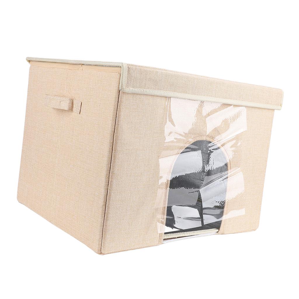 Foldable Pet House with Ice Packs Comfortable Portable Indoor Pet Cave All Season Universal for