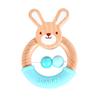 Newborn Baby Toys Hundred Days Wooden Gift Box For Children, Full Moon Baby Soothes Bear, Rattles, Grinds Teeth And Bites