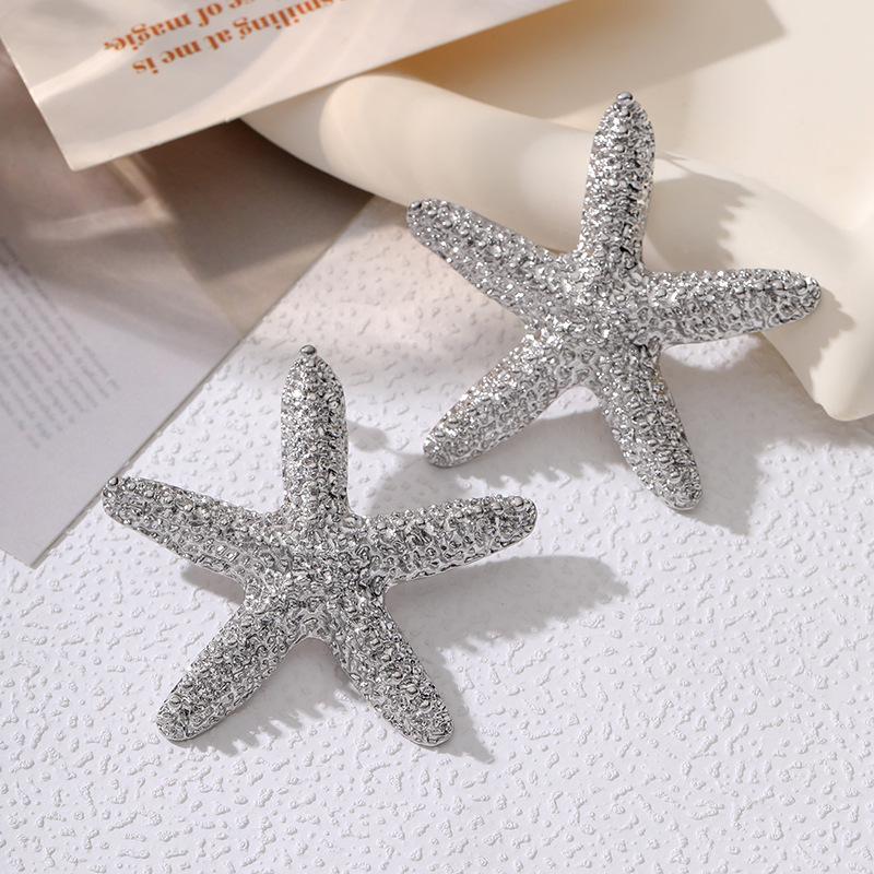 

Набор ожерелья-подвески и серег «Морская звезда» для вечеринок и пляжного отдыха