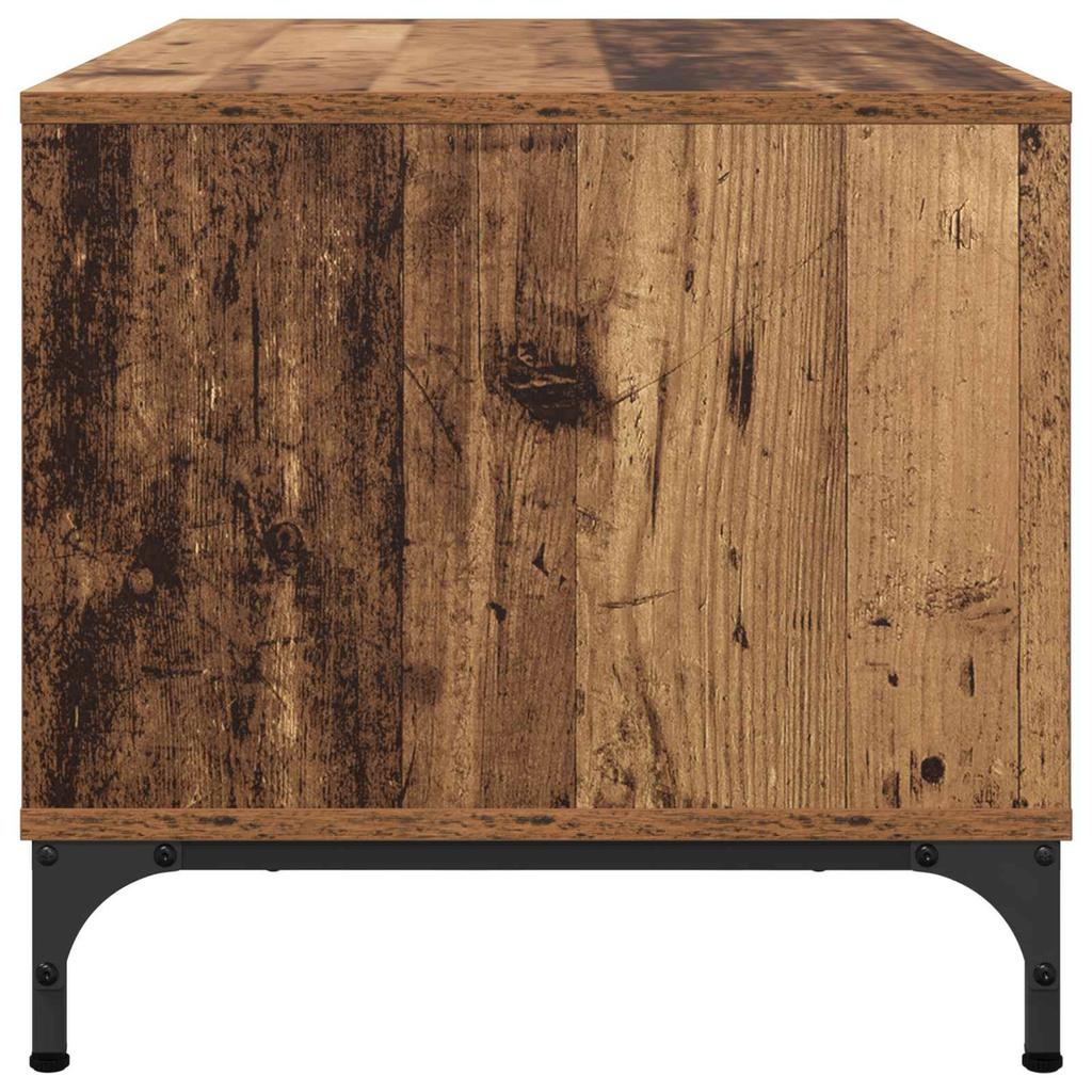 Coffee Table Reclaimed Wood 90 x 49 x 46 cm Engineered Wood