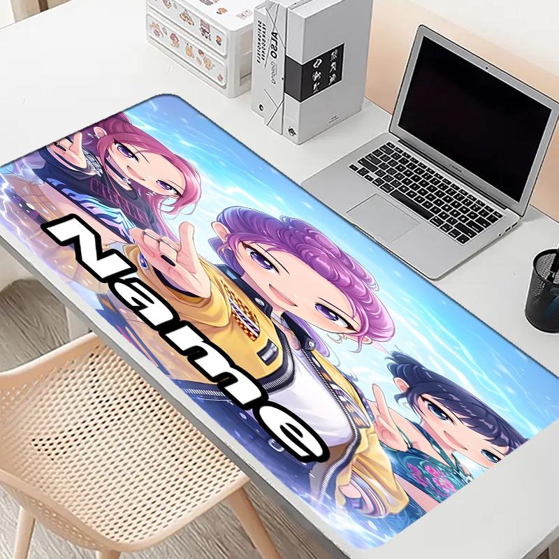 Tappetino per Mouse Personalizzato con Nome e Motivo Cacciatori di Demoni KPop, Tappetino da Scrivania per Laptop PC, Tappetino Decorativo per Scrivania per Casa, Tappetino per Tastiera, Regalo