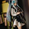 Action Figures Girls' Frontline Hk416 Black Cat'S Gift Figure, Anime & Game-Themed Cute Anime Girl Ornament For Collectors