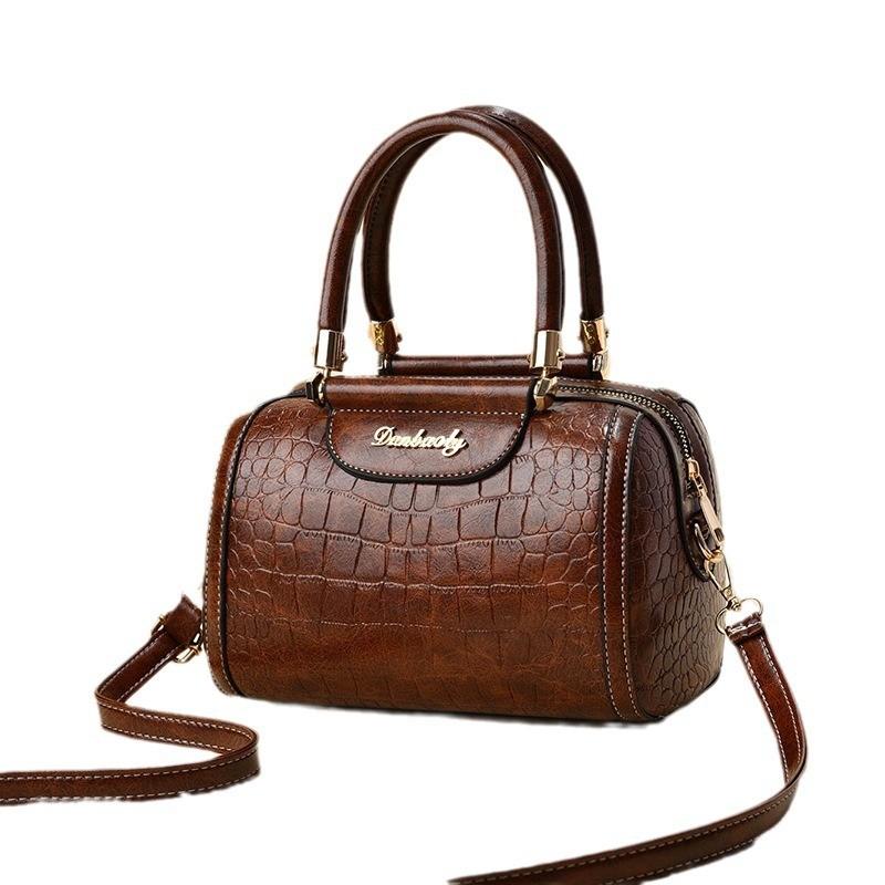 Trendy Fashionable Bucket Bag For Women Stylish Color Block Crossbody Handbag With Comfortable Pu Material