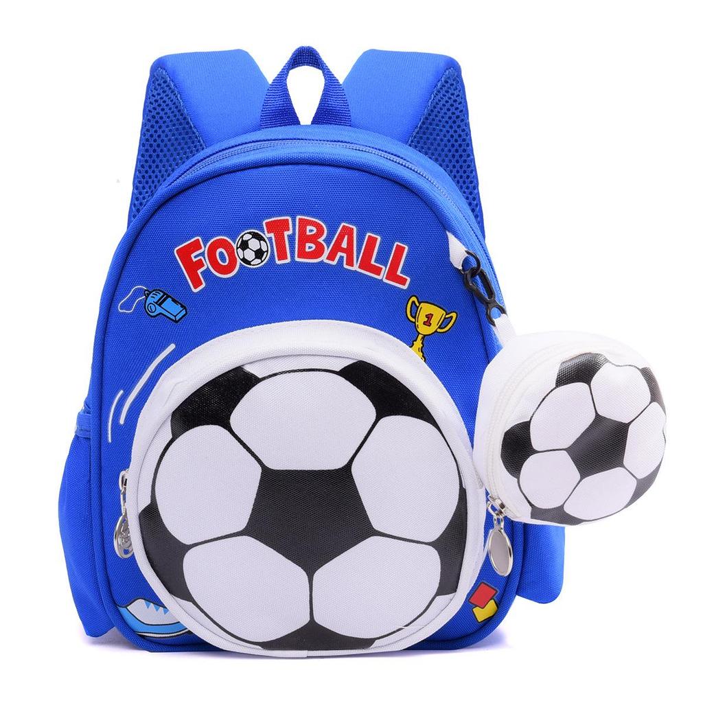 3-6 Year Old Kids' Cute Basketball & Football Backpack