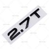 Suitable for B A3A4A5A6A7Q3Q5Q7 logo, displacement label, 2.0T, 1.8T, 3.0T logo car sticker emblem