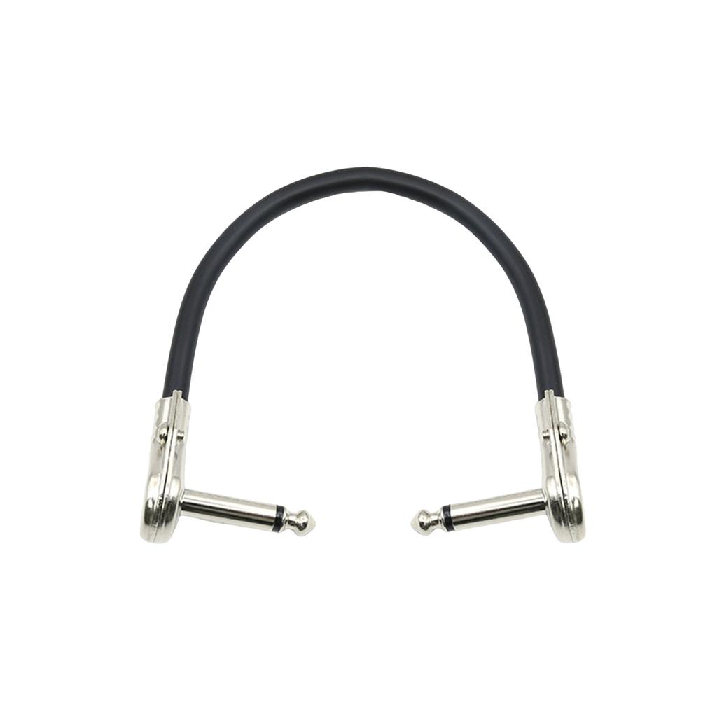 Low Noise Male to Male Guitar Effect Pedal Cables Guitar Patches Cable 6.35mm Right Straight Guitar Effects Pedal Cable