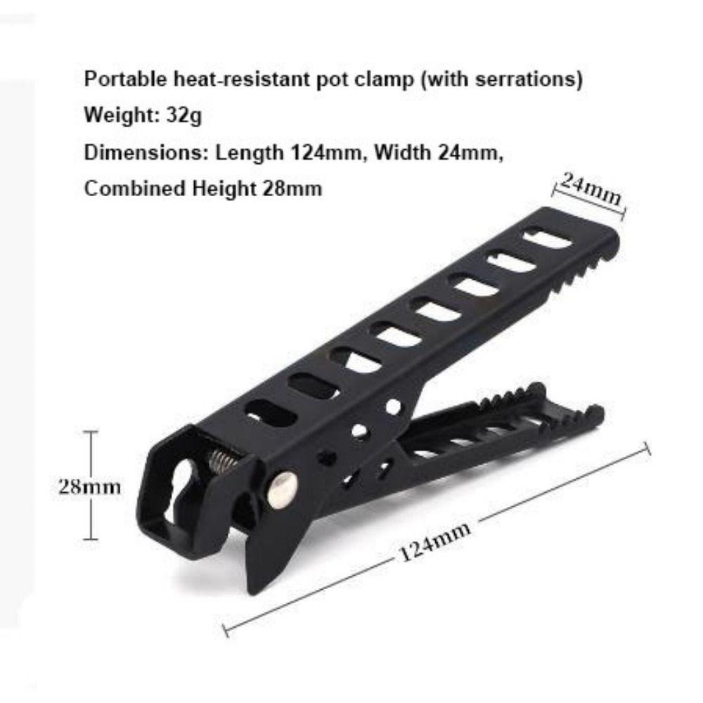 124*28mm Outdoor Food Clip 2 Colors Household Kitchen Tools  Tableware Accessories